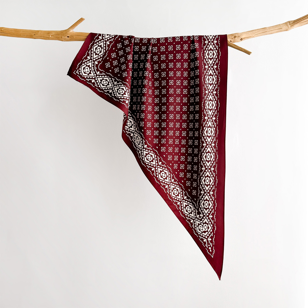 Retro Kwadratowa Apaszka Damsk – Face Scarf Mask recenzja i cena
