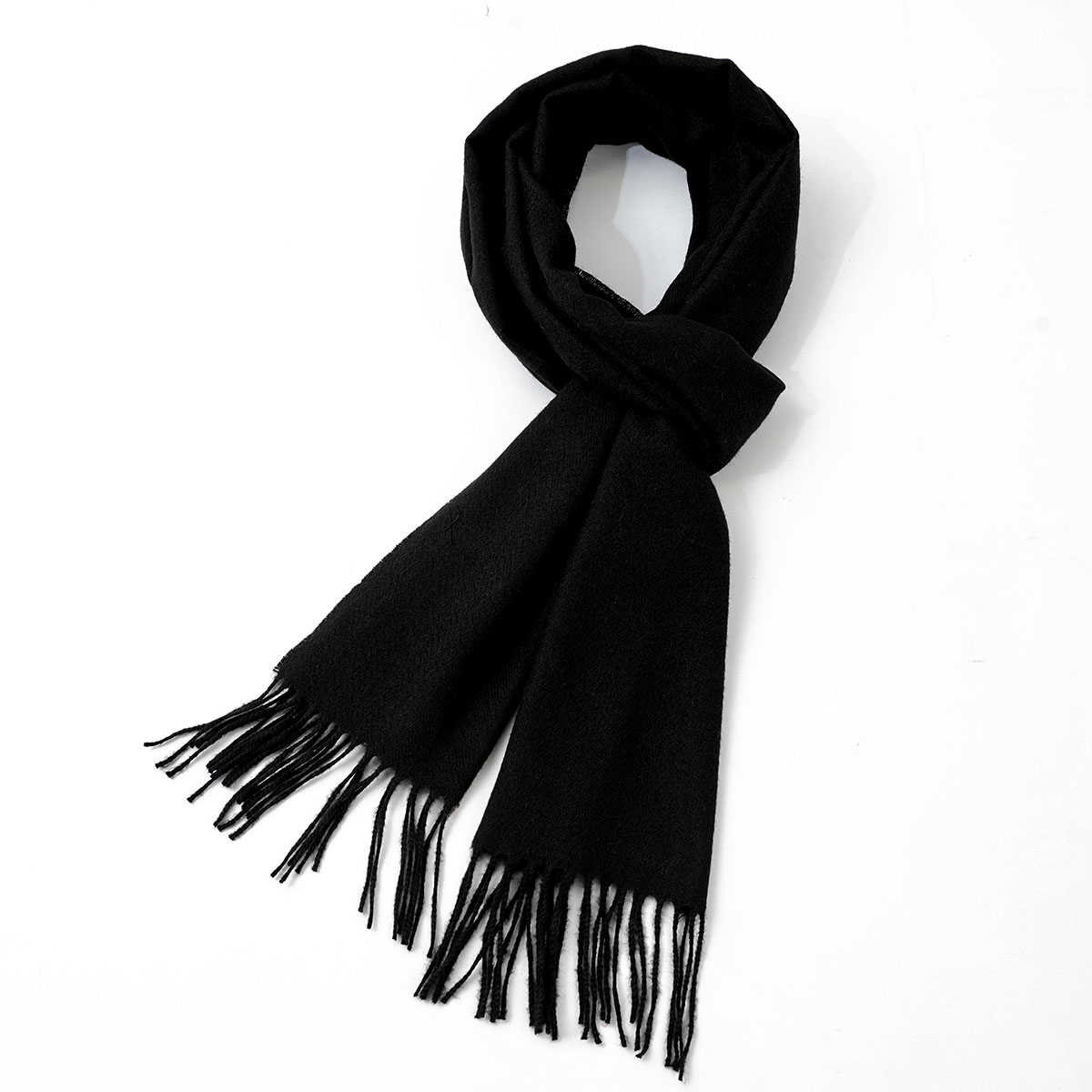 Męski szal w jednolitym kolorz – Muffler Men Wool recenzja i cena